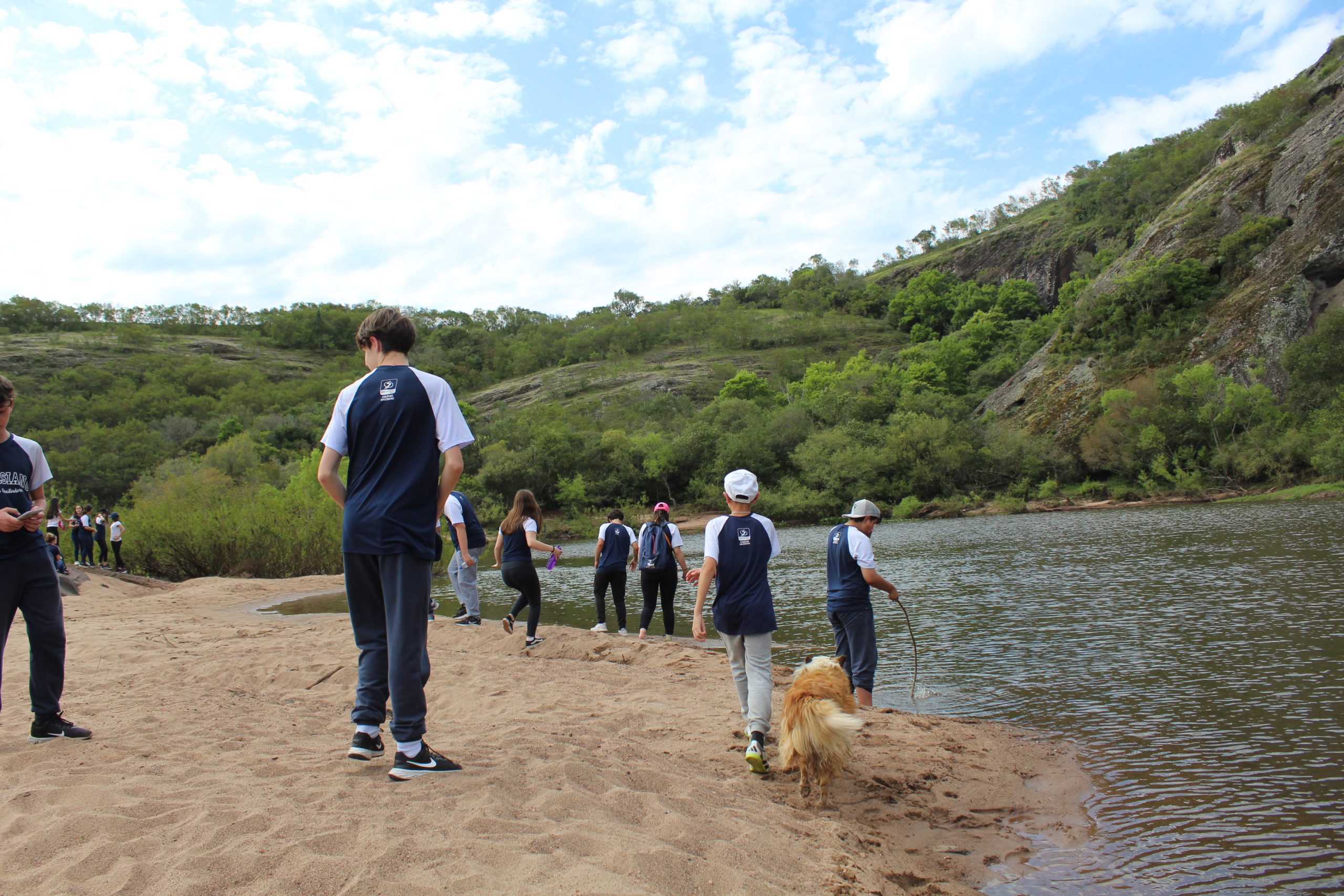 TRILHA DOS 7º E 8º ANOS EM MINAS DO CAMAQUÃ