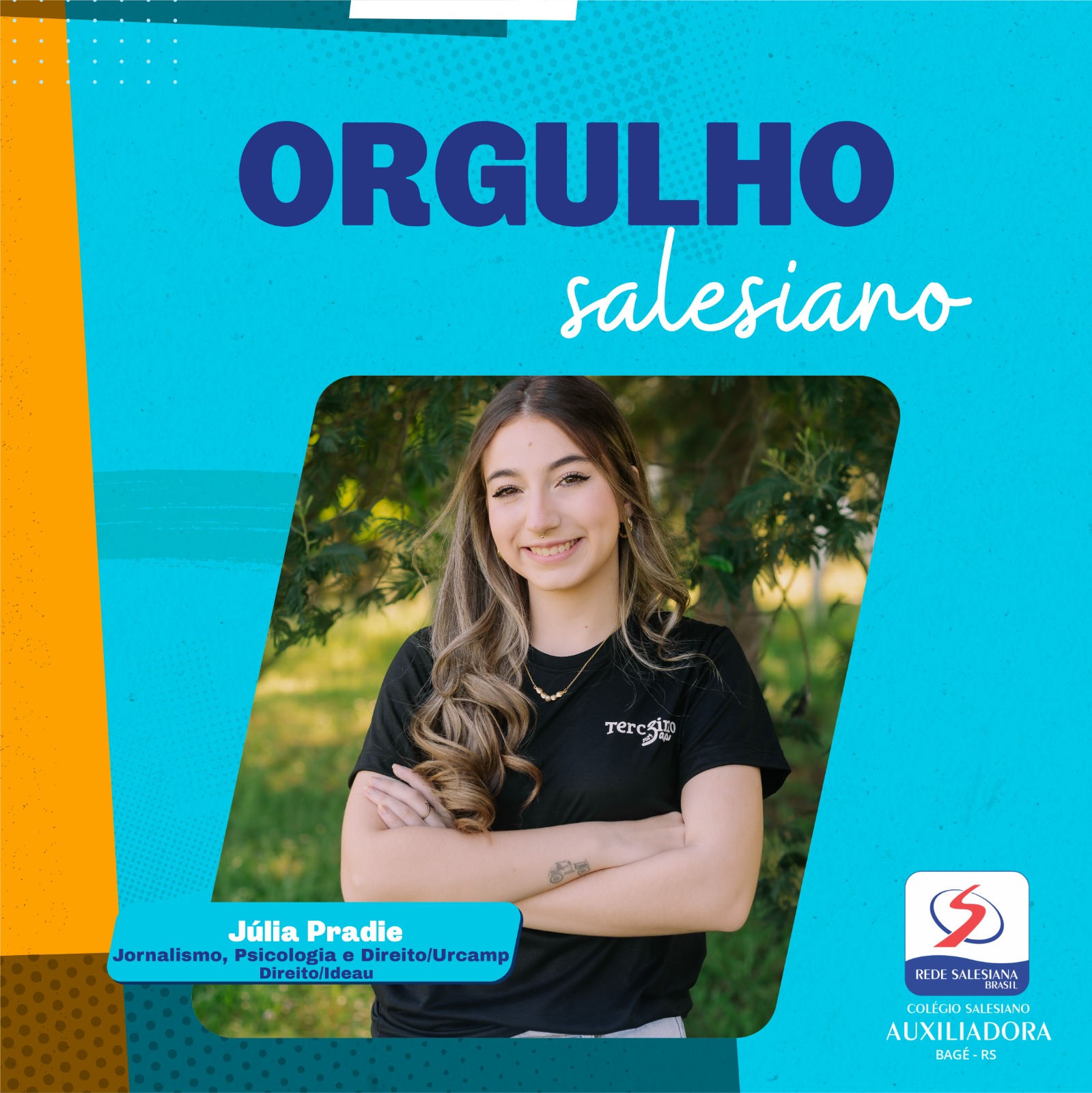 Arte de aprovação de Júlia Pradie