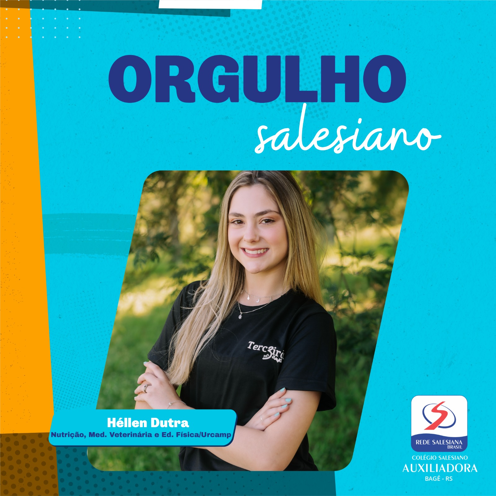 Arte de aprovação de Héllen Dutra