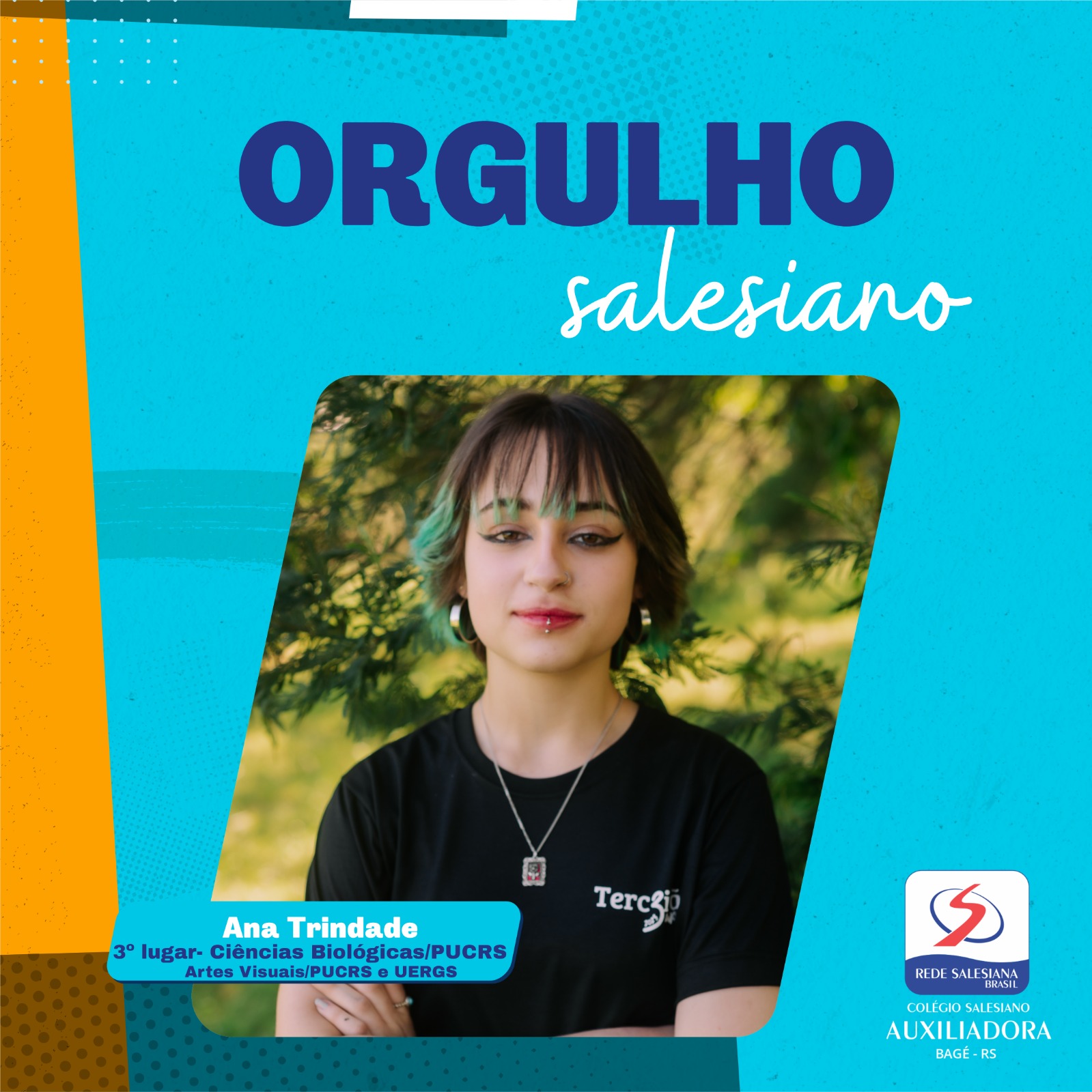 Arte de aprovação de Ana Trindade