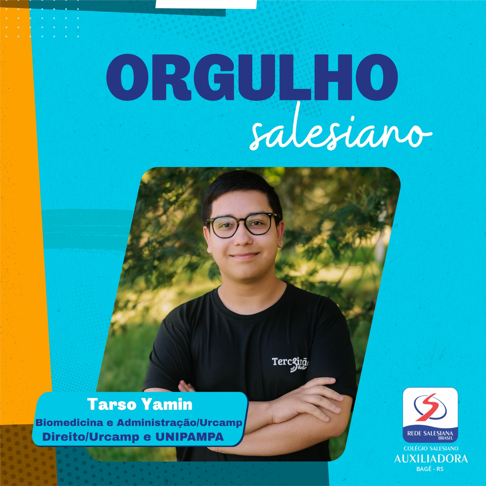 Arte de aprovação de Tarso Yamin
