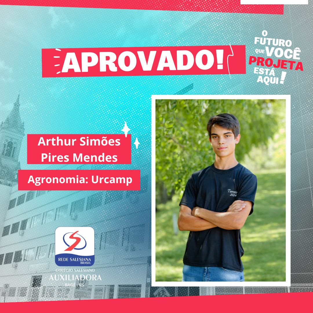 Arte de aprovação de Arthur Simões Pires Mendes