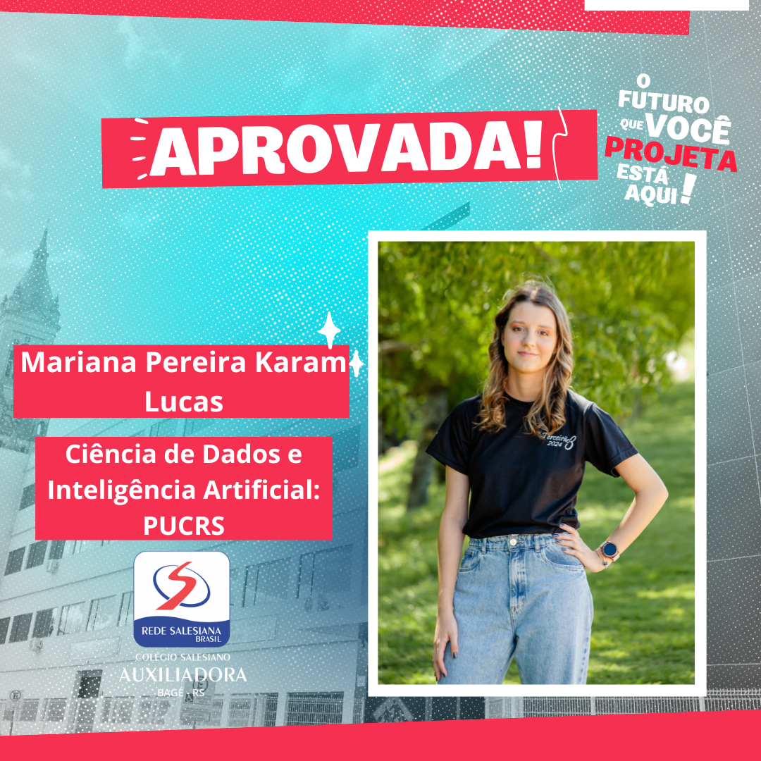 Arte de aprovação de Mariana Pereira Karam Lucas