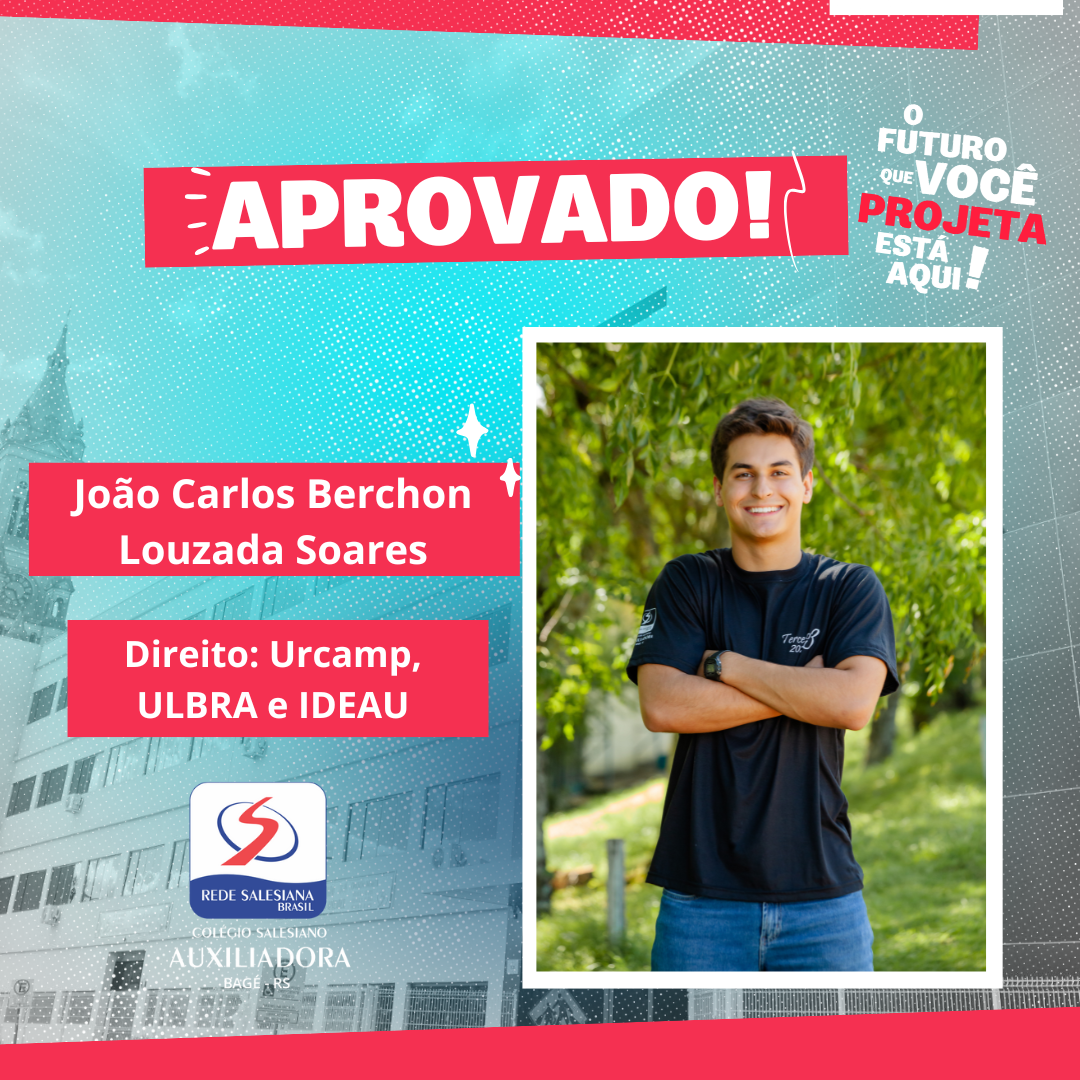Arte de aprovação de João Carlos Berchon Louzada Soares
